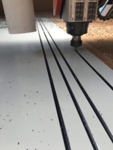 Frezowanie paneli ażurowych