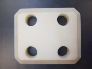 Frezowanie i wiercenie cnc poliamidu